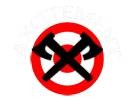Axcitement projected targets for axe throwing