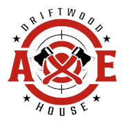 Driftwood Axe House for Axe Throwing fun